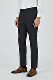 Koyu Antrasit Yan Cep Açık Paça Slim Fit Esnek Classic Pantolon 1003250906
