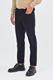 Siyah 5 Cep  Düz Paça Pamuklu Slim Fit 5 Cep Casual Pantolon 1003255154