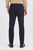 Siyah 5 Cep  Düz Paça Pamuklu Slim Fit 5 Cep Casual Pantolon 1003255154