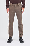 Haki 5 Cep  Düz Paça Pamuklu Slim Fit 5 Cep Casual Pantolon 1003255154