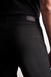Siyah 5 Cep  Düz Paça Esnek Slim Fit  Casual Pantolon 1003255157