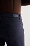 Lacivert 5 Cep  Düz Paça Esnek Slim Fit  Casual Pantolon 1003255157