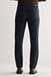 Lacivert 5 Cep  Düz Paça Esnek Slim Fit  Casual Pantolon 1003255157