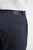 Koyu Lacivert Yan Cep Düz Paça Pamuklu Slim Fit Chino Casual Pantolon 1003255164