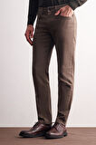 Kahverengi 5 Cep Casual Slim Fit Pamuklu 5 Cep Pantolon 1003255318