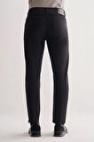 Siyah Casual Slim Fit 5 cep Düz paça Pantolon 1003255320