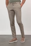 Vizon Yan Cep Keten Slim Fit Keten Karışımlı Jogger Pantolon 1003260169