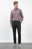Siyah Yan Cep Slim Fit Casual Pamuklu Chino Pantolon 1003260178