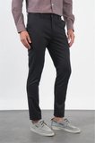 Siyah Yan Cep Slim Fit Casual Pamuklu Chino Pantolon 1003260178