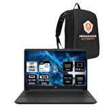 HP 250 G9 i5 1235U 12GB 256GB SSD 15.6" FHD FDOS Taşınabilir Bilgisayar & PER4 Çanta