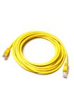 1 Metre Cat6 Sarı Lan Ethernet Modem Bilgisayar İnternet Rj45 Patch Switch Network Kablosu