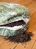 Zafu Naturel Karabuğday Kabuğu Dolgulu Meditasyon Minderi