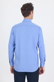 Mavi Uzun Kol Pamuklu Basic Comfort Fit Gömlek 1004250002