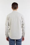 Su Yeşili Oxford Düğmeli Yaka Uzun Kol Cepsiz Slim Fit Pamuklu  Gömlek 1004260182