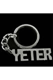 Yeter İsimli Anahtarlık