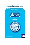 Durex Klasik 40'lı Prezervatif