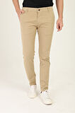 Erkek Likralı Esnek Pamuklu Chino Pantolon