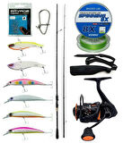 Yek Outdoor Spin Olta Seti Kendo Kenshi Pro 2.73m 12-45gr Olta Kamışı&Savage Gear Orange LTD 4000 FD 8+1BB Olta Makinesi