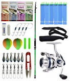 Yek Outdoor Tekne Olta Seti Kendo Spider Boat 2.10cm Olta Kamışı&Okuma ARIA-6000a Olta Makinesi