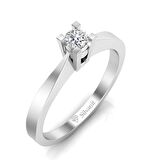 0,12 Karat Pırlanta Tektaş Yüzük