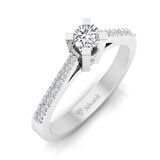 0,30 Karat Pırlanta Tektaş Yüzük