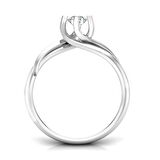 0,35 Karat D Renk Uluslararası Sertifikalı  Pırlanta Tektaş Yüzük