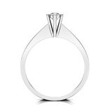 0,40 Karat F Renk Uluslararası Sertifikalı Pırlanta Tektaş Yüzük