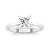 0,20 Karat Pırlanta Tektaş Yüzük