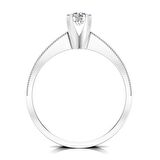 0,40 Karat Pırlantalı Tektaş Yüzük