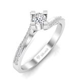 0,25 Karat Pırlanta Tektaş Yüzük