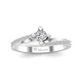 0,25 Karat Pırlanta Tektaş Yüzük