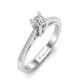 0,40 Karat Pırlanta Tektaş Yüzük