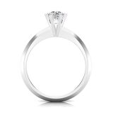 0,60 Karat F Renk Uluslararası Sertifikalı Pırlanta Tektaş Yüzük