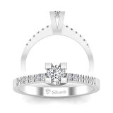 0,25 Karat Pırlanta Tektaş Yüzük