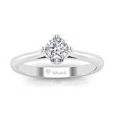 0,20 Karat Pırlanta Tektaş Yüzük