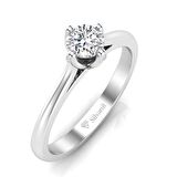 0,20 Karat Pırlanta Tektaş Yüzük