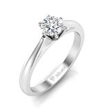 0,30 Karat G Renk Uluslararası Sertifikalı Pırlanta Tektaş Yüzük