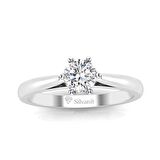 0,30 Karat G Renk Uluslararası Sertifikalı Pırlanta Tektaş Yüzük