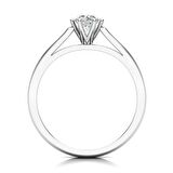 0,30 Karat G Renk Uluslararası Sertifikalı Pırlanta Tektaş Yüzük