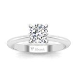 1,00 Karat G Renk Uluslararası Sertifikalı Pırlanta Tektaş Yüzük