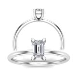 0,30 Karat G Renk Uluslararası Sertifikalı Pırlanta Yüzük