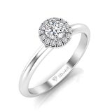 0,40 Karat G Renk Uluslararası Sertifikalı Pırlanta Yüzük