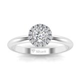 0,40 Karat G Renk Uluslararası Sertifikalı Pırlanta Yüzük