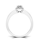 0,45 Karat G Renk Uluslararası Sertifikalı Pırlanta Tektaş Yüzük