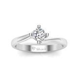 0.40 Karat G Renk Uluslararası Sertifikalı Pırlanta Tektaş Yüzük