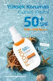 Kabin Boy Spf 50 Güneş Kremi Suya Dayanıklı Uva Uvb Arbutin Vitamin B Kolajen Yüksek Koruma Güneş Kremi 100ml