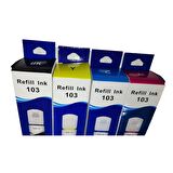 Melsan For Epson EcoTank L3250 Mürekkep Muadil Set 4 Renk Takım