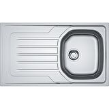 Franke Onda Line OLL 611-86 Sol Damlalıklı Eviye 101.0656.145