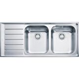 Franke Neptun - Net 621 Microdekor Sol Damlalık Eviye 101.0656.174