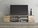Wood'n Love Echo 150 Cm Duvara Asma Tv Ünitesi - Atlantik Çam 